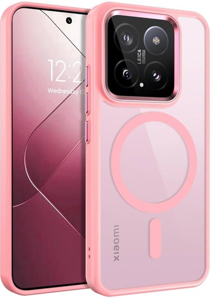 Redmi Note 14 Pro 4g Uyumlu Magsafe Özellikli Esnek Kenar Korumalı Kılıf