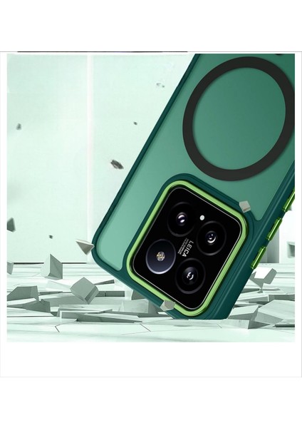 Redmi Note 14 Pro 4g Uyumlu Magsafe Özellikli Esnek Kenar Korumalı Kılıf fiyatları
