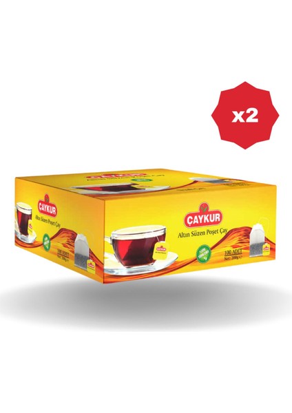 Bardak Poşet Çay 200 gr - (2 Adet)