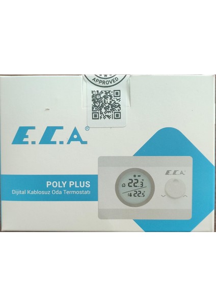 . Poly Plus Dijital Kablosuz Oda Termostatı fiyatları