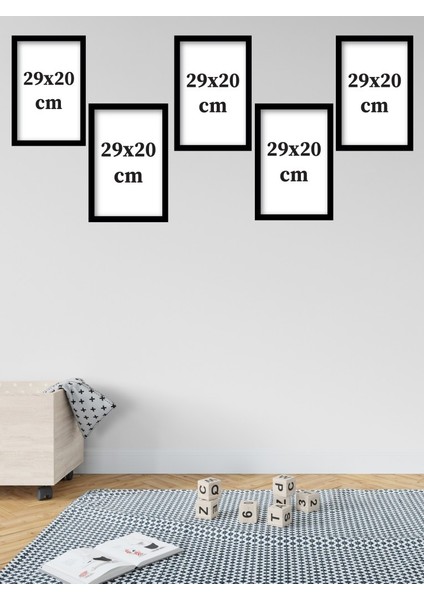 Kahve Ruhunu Dekorasyonunuza Yansıtan 5 Parça (20CMX29CM) A4 Mdf Baskı Tablo, Duvar Tabloları , Kahve Köşesi Tabloları, Cafe Tabloları, Çerçeve Görünümlü Dekoratif Hediyelik fırsatları