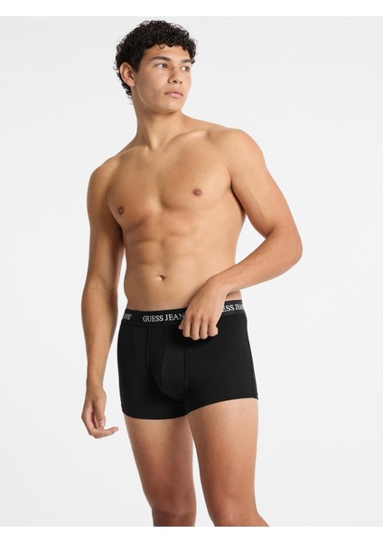 Guess Erkek Desenli 3'lü Boxer Seti fırsatları