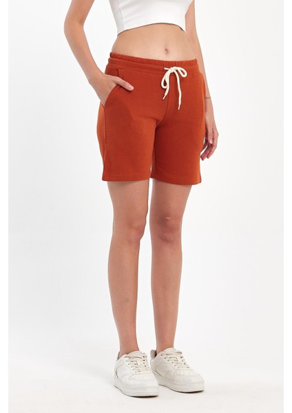 Kadın Likralı Cino Cep Şort modelleri