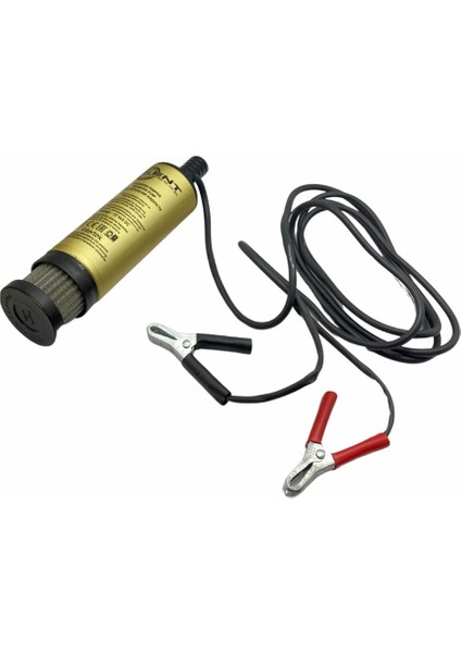 12V YAKIT AKTARMA POMPASI (30 LT/DK) (BÜYÜK SÜZGEÇLİ) (50 MM)