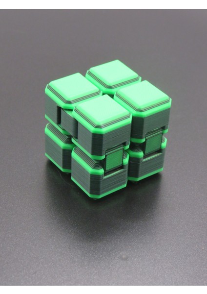 Sonsuz Küp Infinity Küp – 3D Baskı, Eğlenceli ve Taşınabilir Fidget Oyuncağı