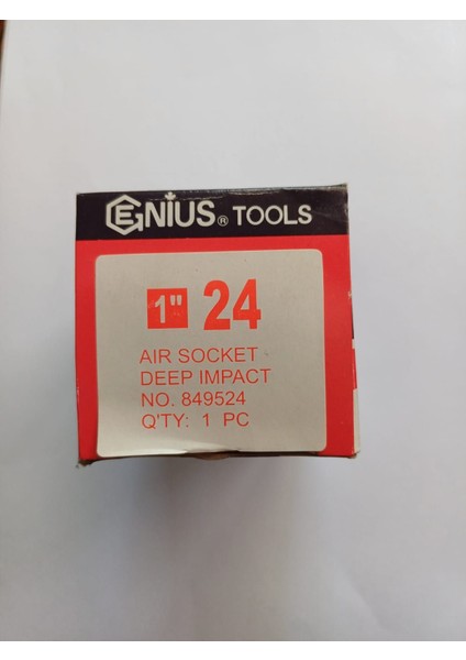 Darbeli Lokma 1" -24MM Derin BOY=90MM Havalı Alet ve Diğer Kollara Takılabilir. 1 Adet