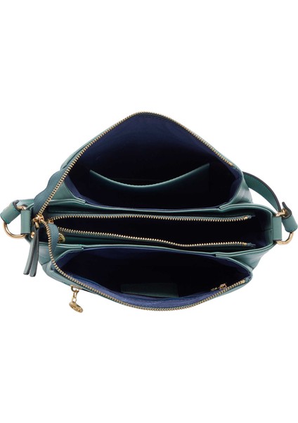 Mavi Hakiki Deri Kadın Omuz Çantası - S25Y1BC78734-T0P fırsatları