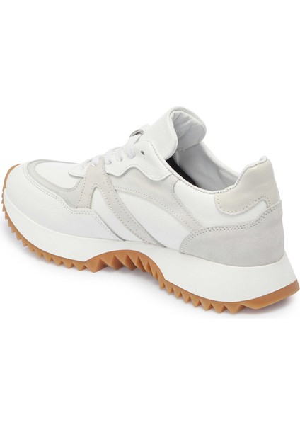 Beyaz Hakiki Deri Kadın Sneaker - K25I1AY68034-A26 fiyatları