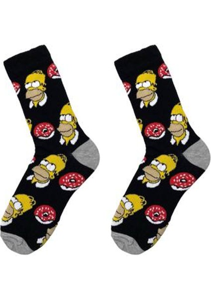 Homer Donut Soket Çorap