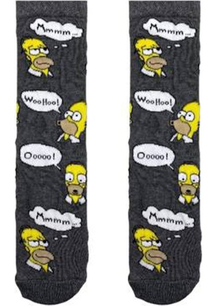 Homer Simpson Soket Çorap
