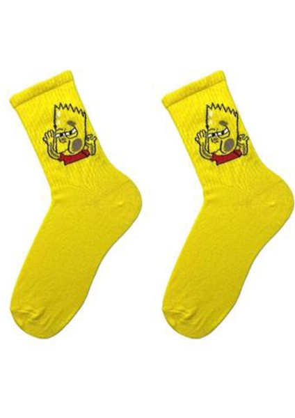 Bart Simpson Tenis Çorap