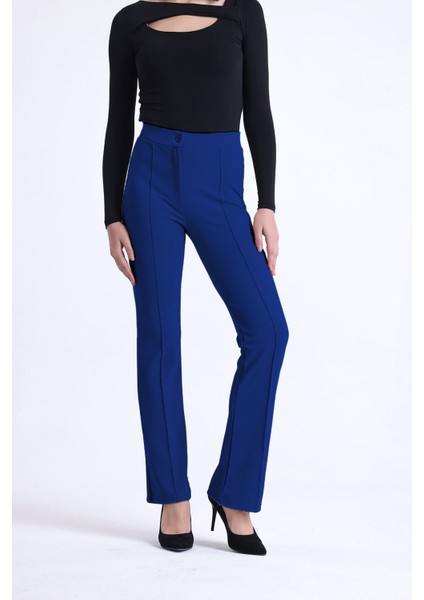 Kadın Yüksekbel Çimalı Likral Kumaş Pantolon fırsatları