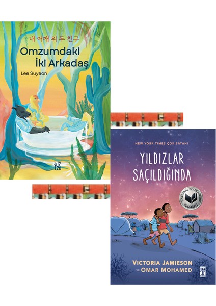 Omzumdaki Iki Arkadaş, Yıldızlar Saçıldığında ​ ​ (2kitap-Set) (Fleksi Cilt) ​