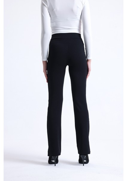 Kadın Yüksekbel Çimalı Likral Kumaş Pantolon indirimleri