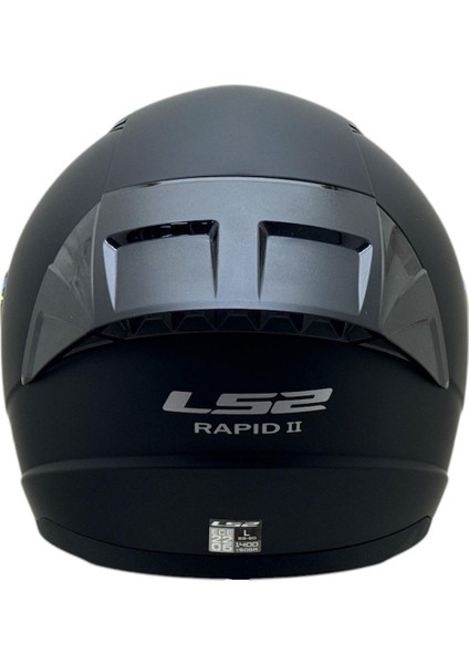 Rapıd 2 Mat Siyah Kask Full Set fırsatları