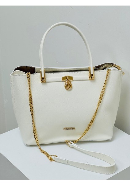 Krıste Bell 7190 Beyaz Kadın Çanta