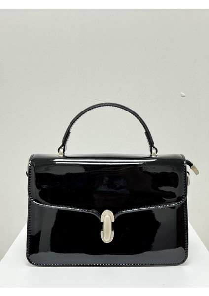 Krıste Bell 26776 Siyah Rugan Kadın Çanta fiyatları