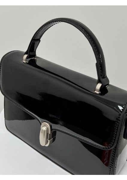 Krıste Bell 26776 Siyah Rugan Kadın Çanta fırsatları