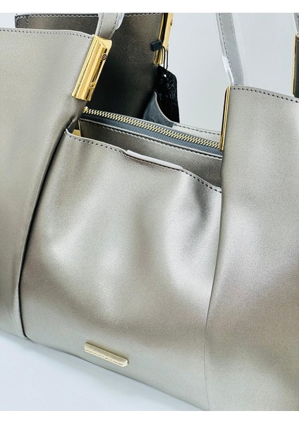 Krıste Bell 7151 Platin Kadın Çanta modelleri