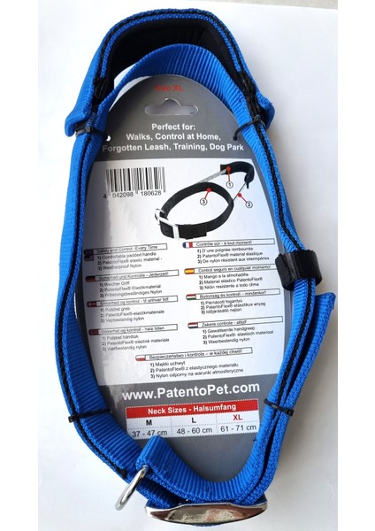 Boyun Tasması mavi Renkli XL 61 cm - 71 cm