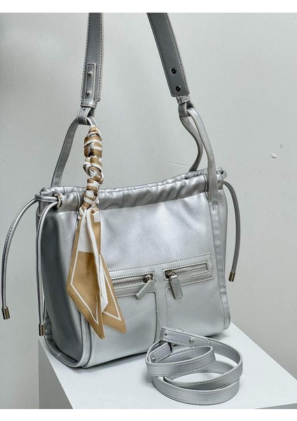 Krıste Bell 5505 Kadın Gümüş Omuz Çanta indirimleri