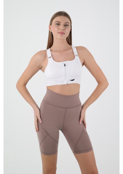 A+ Kalite Çok Fonksiyonel Destekleyici ve Toparlayıcı Omuz ve Bel Ayarlı Fermuarlı Spor Sütyeni Siyah Beyaz Yeşil Mor fırsatları