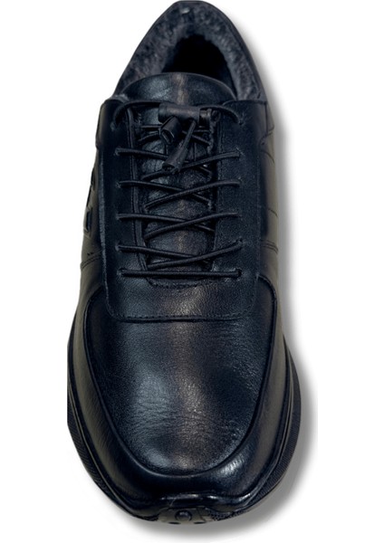 Siyah Içi Yünlü Deri Su Geçirmez Spor Ayakkabı 41 modelleri