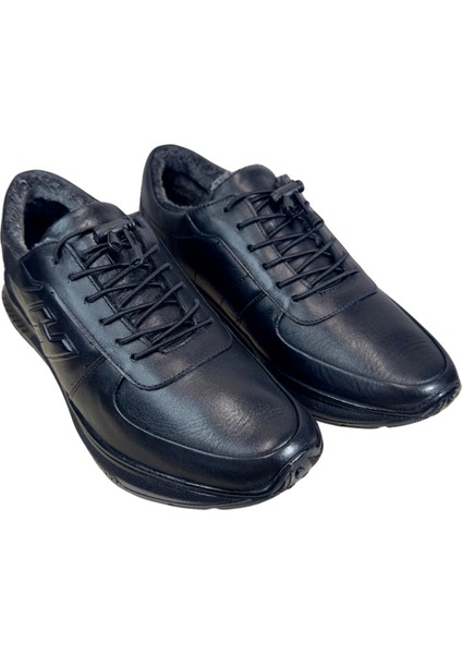 Siyah Içi Yünlü Deri Su Geçirmez Spor Ayakkabı 41 indirimleri