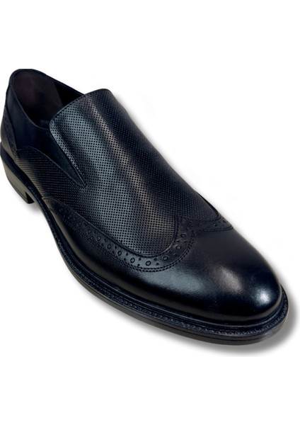 Siyah Bağcıksız Klasik Ayakkabı 42 fırsatları