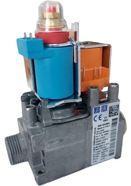 Vaıllant 22 Vdc Gaz Valf 3/4 Turuncu Bobın Sit 845
