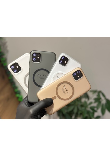 Iphone 11 Kılıf Magsafe Elite Premium Mat Sararmaz modelleri