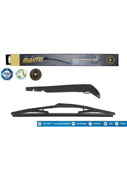 12605261 Silecek Kolu Arka ve Süpürgesi Fiat Fiorino Tek Kapı 360MM