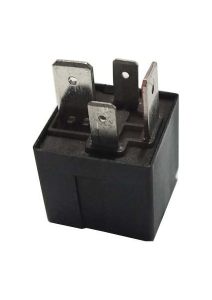 3618 Mını Röle 12V 50 Amper 4 Fıslı Siyah