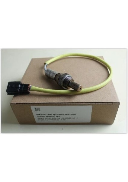 8200556133 Oksijen Sensörü Sarı Clıo Iıı 1.2 16V-1.6 16V-KNG 1.6 16V-LOGAN 1.6 16V-MEGANE Iv 1.6 16V