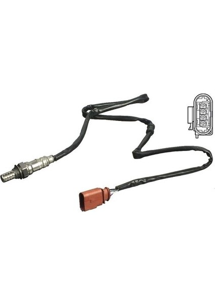 Delphı ES11104-12B1 Oksijen Sensörü Sonrası 1290MM Golf V Vı Beet
