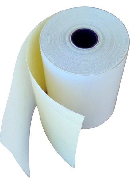 75X20 Otokopi Rulosu 1 Koli 150 Adet Çift Nüsha Otocopy Rulosu