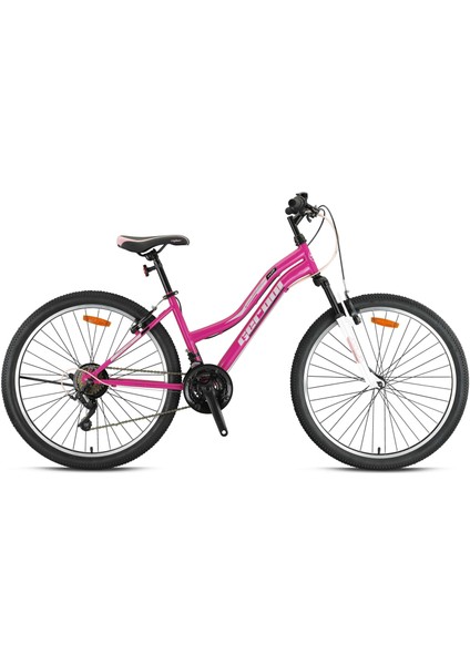 Swan Lady Plus - 20 - Mtb -11'- 21 Vites - V.b - Pembe-Siyah/ekru