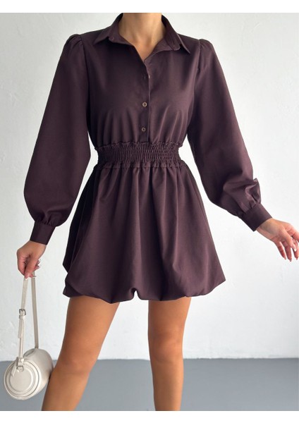 Kadın Gipeli Balon Elbise