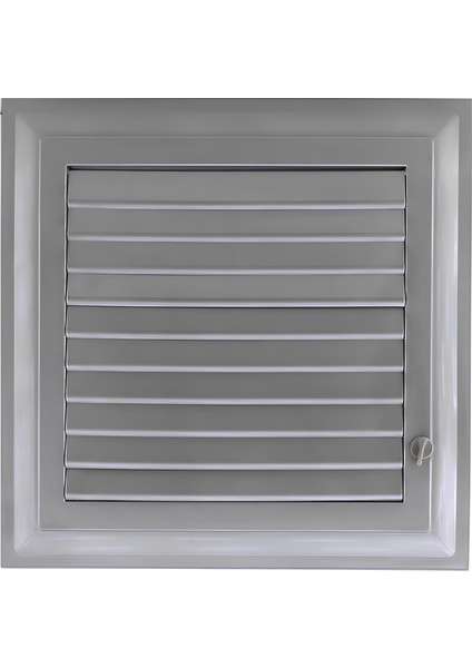 Menfez Banyo Wc Tuvalet Havalandırma Plastik Panjur 35X55 cm Gri Renk