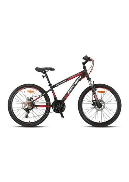 Magnum - 27.5 - Mtb - 15' - 21 Vites - M.disc - Mat Siyah-Kırmızı/gri