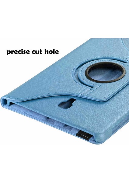 Galaxy Tab A T590 Uyumlu Zore Dönebilen Standlı Kılıf-Mor modelleri