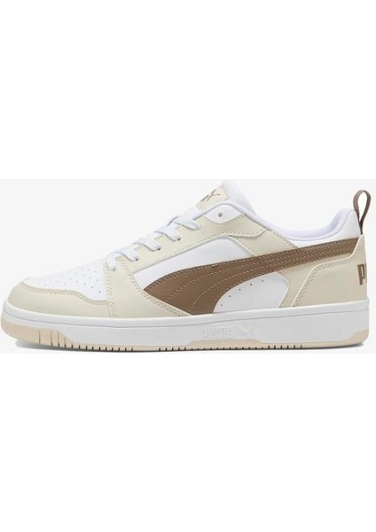 39232838 Rebound V6 Low Whıte Totally Taupe Kadın Sneaker