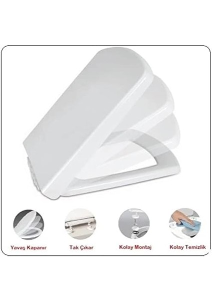 Sedef Amortisörlü Klozet Kapağı fiyatları