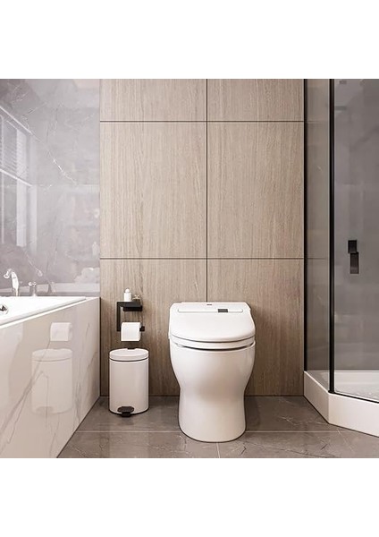 Tuvalet Kağıtlığı, Banyo Tuvalet Kağıtlık, Wc Tuvalet Kağıdı Tutucu, Banyo Tuvalet Kağıdı Askısı, Tuvalet Kağıdı Aparatı, Metal Tuvalet Kağıdı Standı (Metal, Siyah)