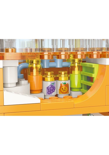 KP28017 Keeppley Kitten Juice Shop Blok Seti 315 Parça -Vagonlife