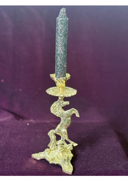 Pirinç Atlı Mumluk Obje , Hediyelik , Biblo , Süs Eşyası , Ev Dekorasyon fiyatları