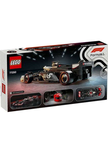 77250 LEGO Speed Champ.moneygram Haas F1 Team Vf Yarış Arabası 242 Parça +10 Yaş indirimleri