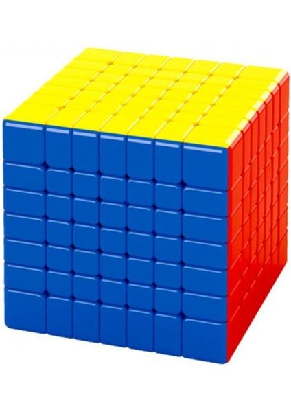 1174 Moyu Meilong 7x7 Manyetik Küp -Başeltoys