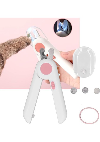 LED Işıklı Kedi Köpek Tırnak Makası Işıklı-Törpülü -Korumalı Evcil Hayvan Tırnak Makası fiyatları