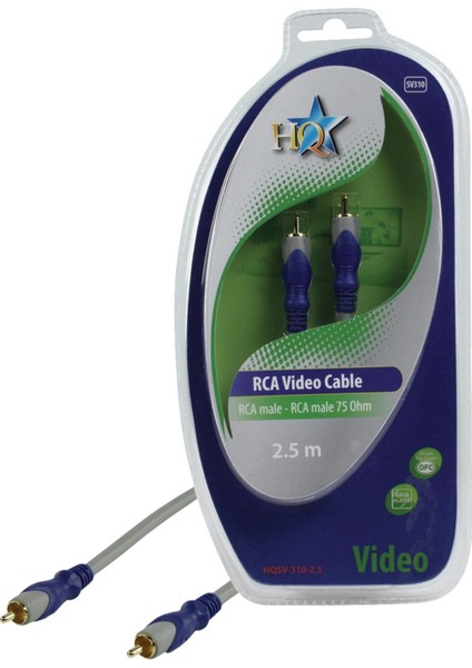 2,5 M Chinch, HQSV-310 – 2.5 Rca Video Kablosu